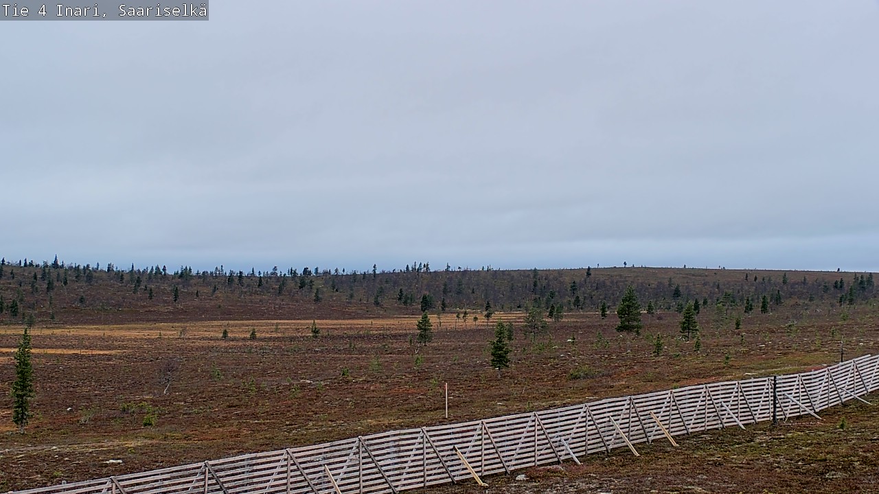 Kelikamerat Kuva Tie 4 Inari, Saariselkä, Kaunispää, Inari, Lappi