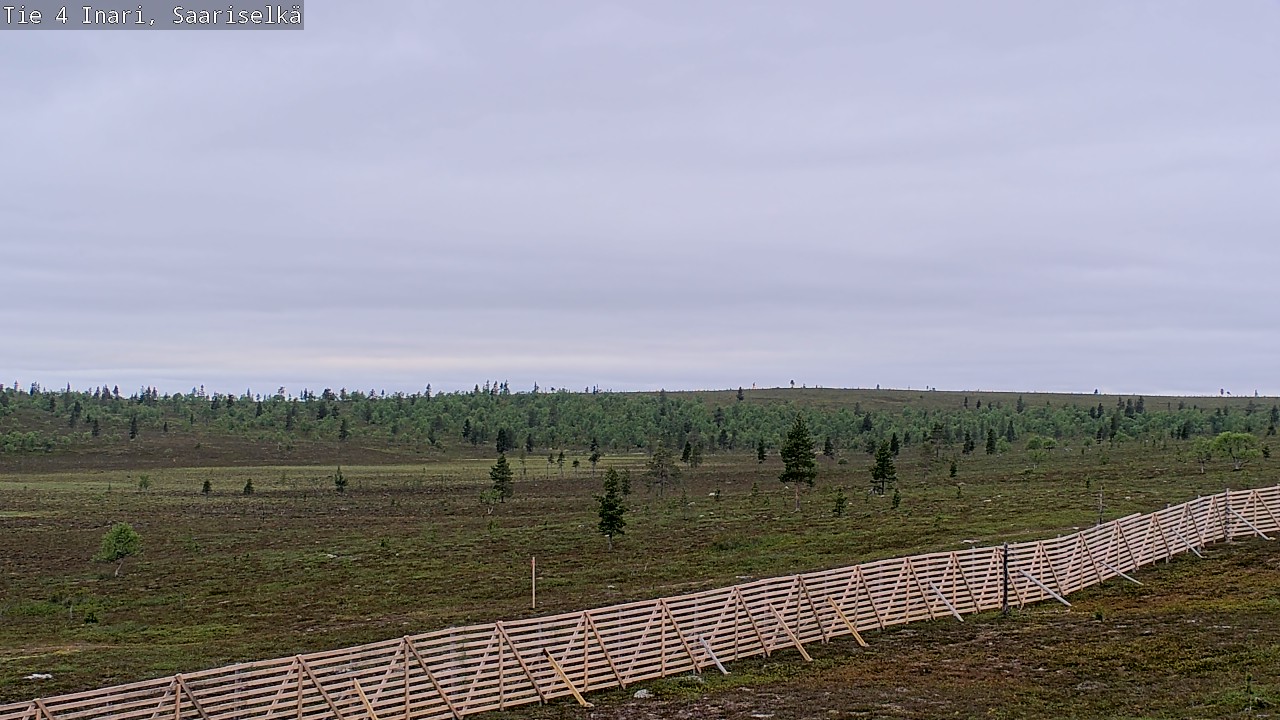 Kelikamerat Kuva Tie 4 Inari, Saariselkä, Kaunispää, Inari, Lappi