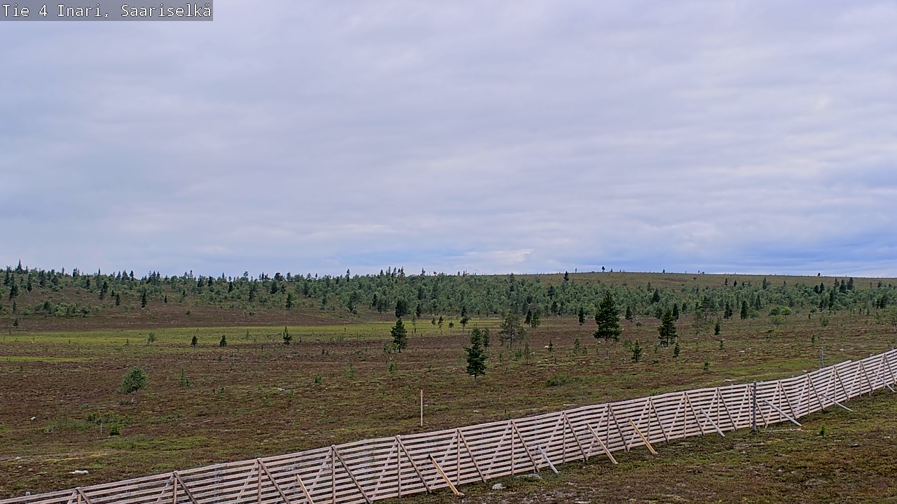 Kelikamerat Kuva Tie 4 Inari, Saariselkä, Kaunispää, Inari, Lappi