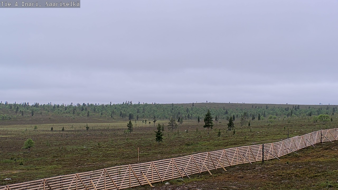 Kelikamerat Kuva Tie 4 Inari, Saariselkä, Kaunispää, Inari, Lappi