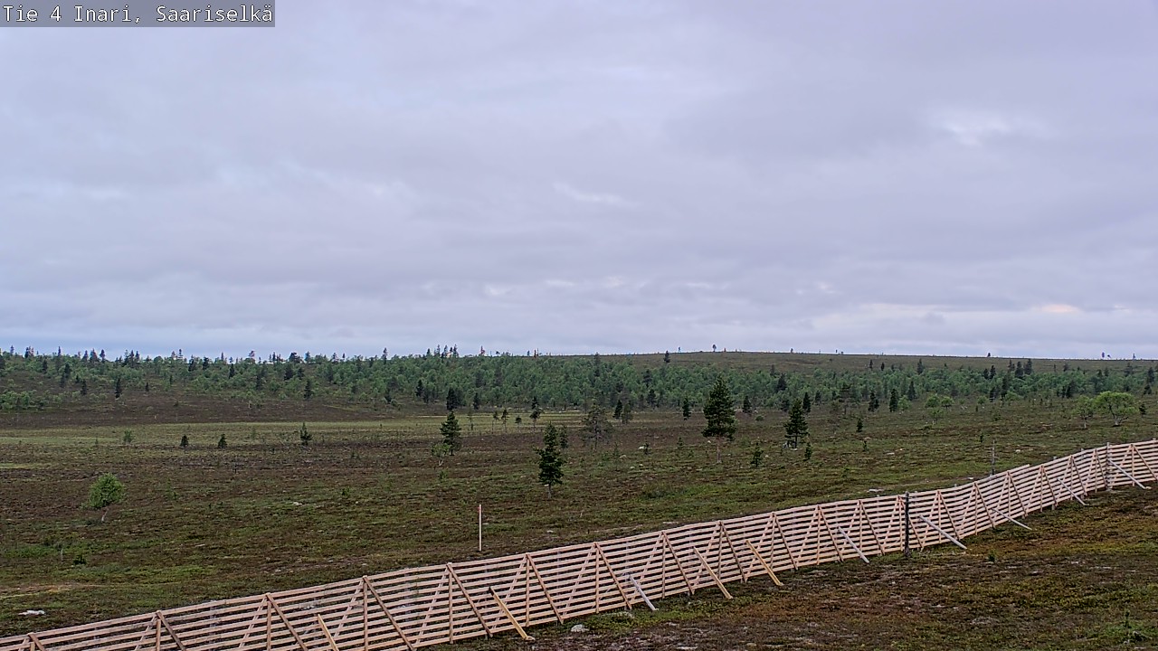 Kelikamerat Kuva Tie 4 Inari, Saariselkä, Kaunispää, Inari, Lappi