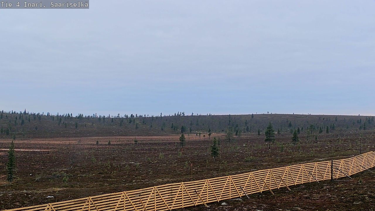 Kelikamerat Kuva Tie 4 Inari, Saariselkä, Kaunispää, Inari, Lappi