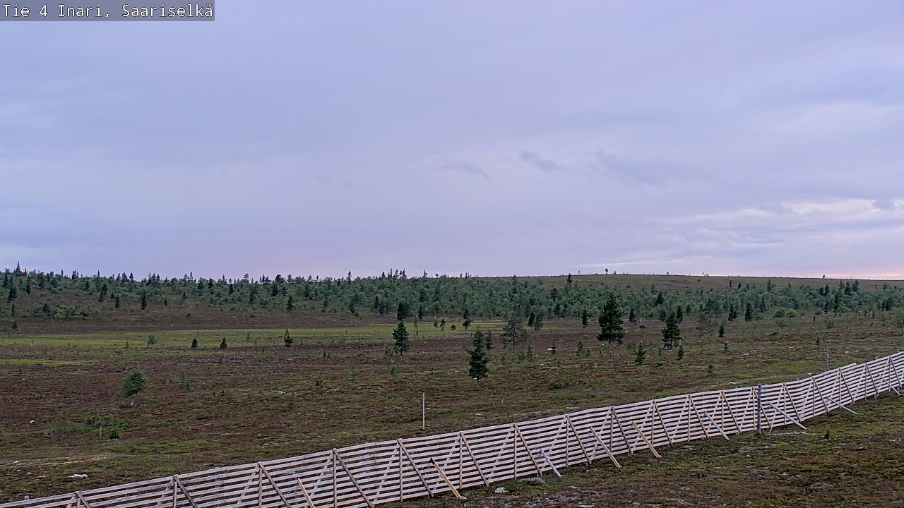 Kelikamerat Kuva Tie 4 Inari, Saariselkä, Kaunispää, Inari, Lappi
