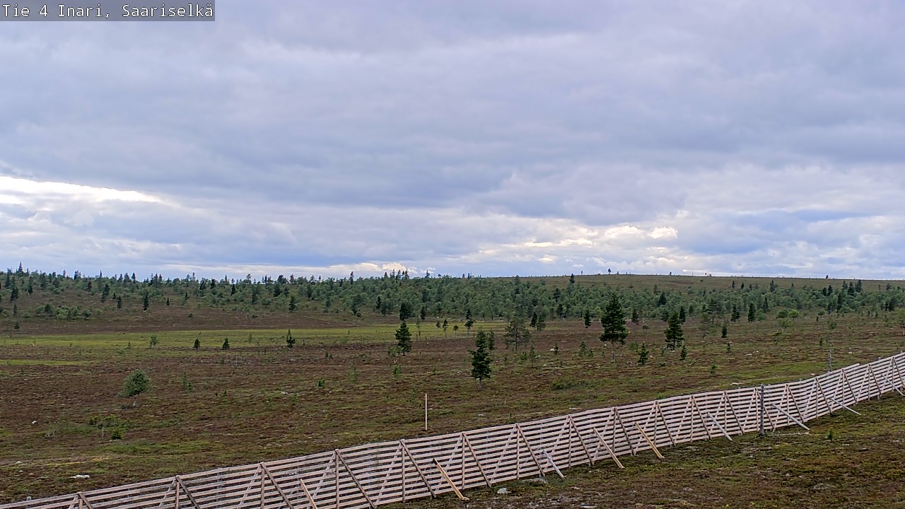 Kelikamerat Kuva Tie 4 Inari, Saariselkä, Kaunispää, Inari, Lappi