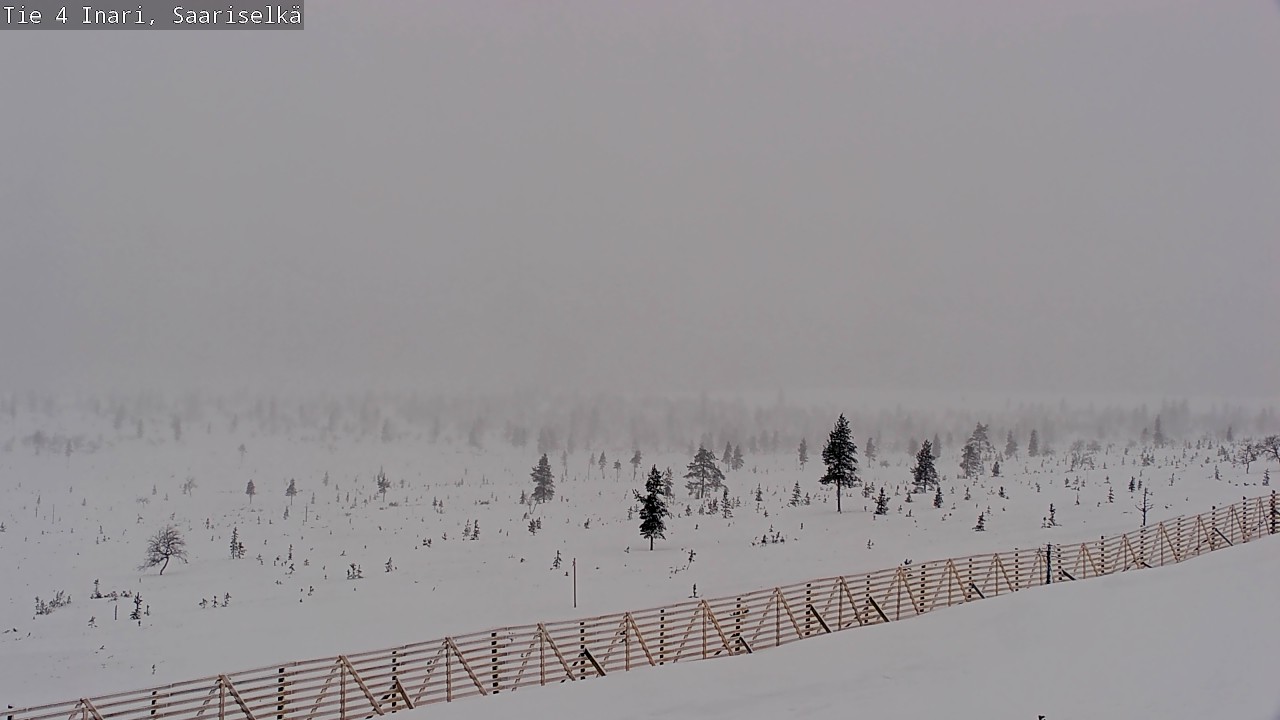Kelikamerat Kuva Tie 4 Inari, Saariselkä, Kaunispää, Inari, Lappi