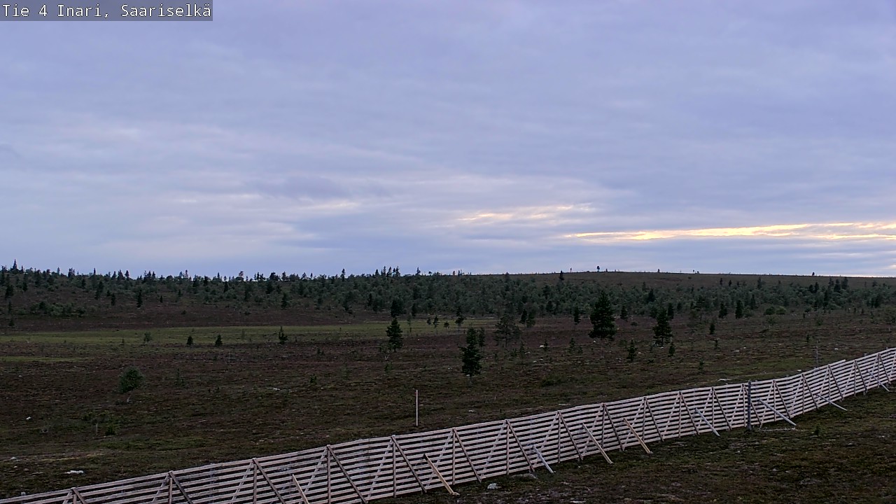 Kelikamerat Kuva Tie 4 Inari, Saariselkä, Kaunispää, Inari, Lappi