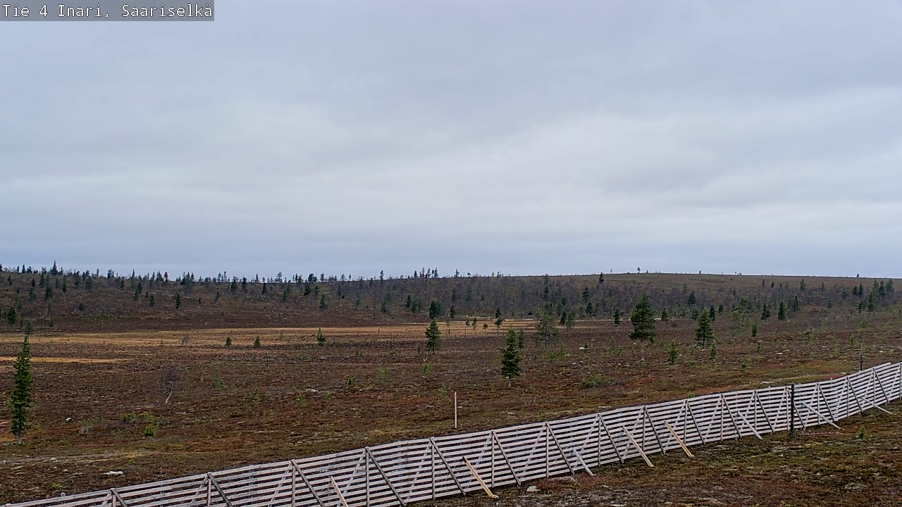 Kelikamerat Kuva Tie 4 Inari, Saariselkä, Kaunispää, Inari, Lappi