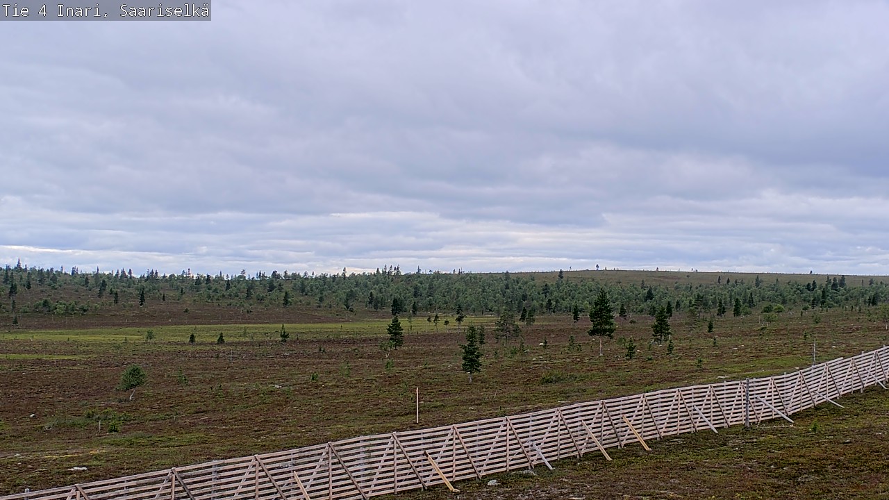 Kelikamerat Kuva Tie 4 Inari, Saariselkä, Kaunispää, Inari, Lappi