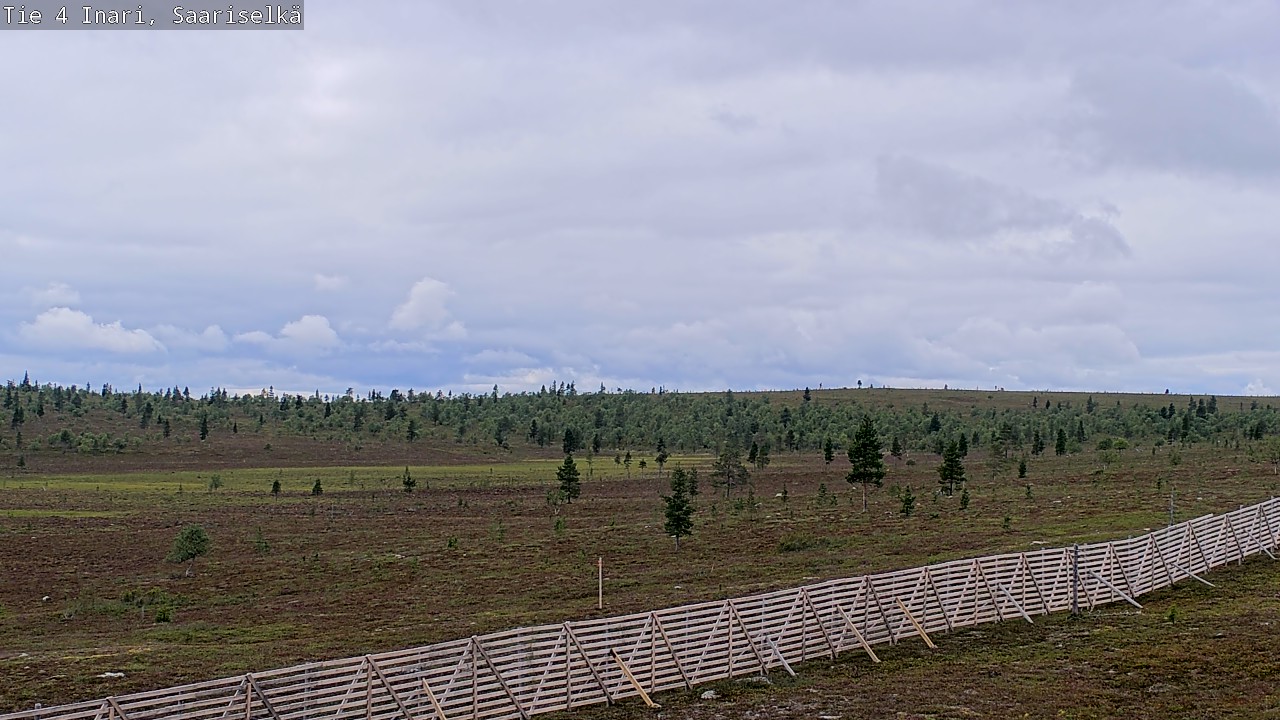 Kelikamerat Kuva Tie 4 Inari, Saariselkä, Kaunispää, Inari, Lappi
