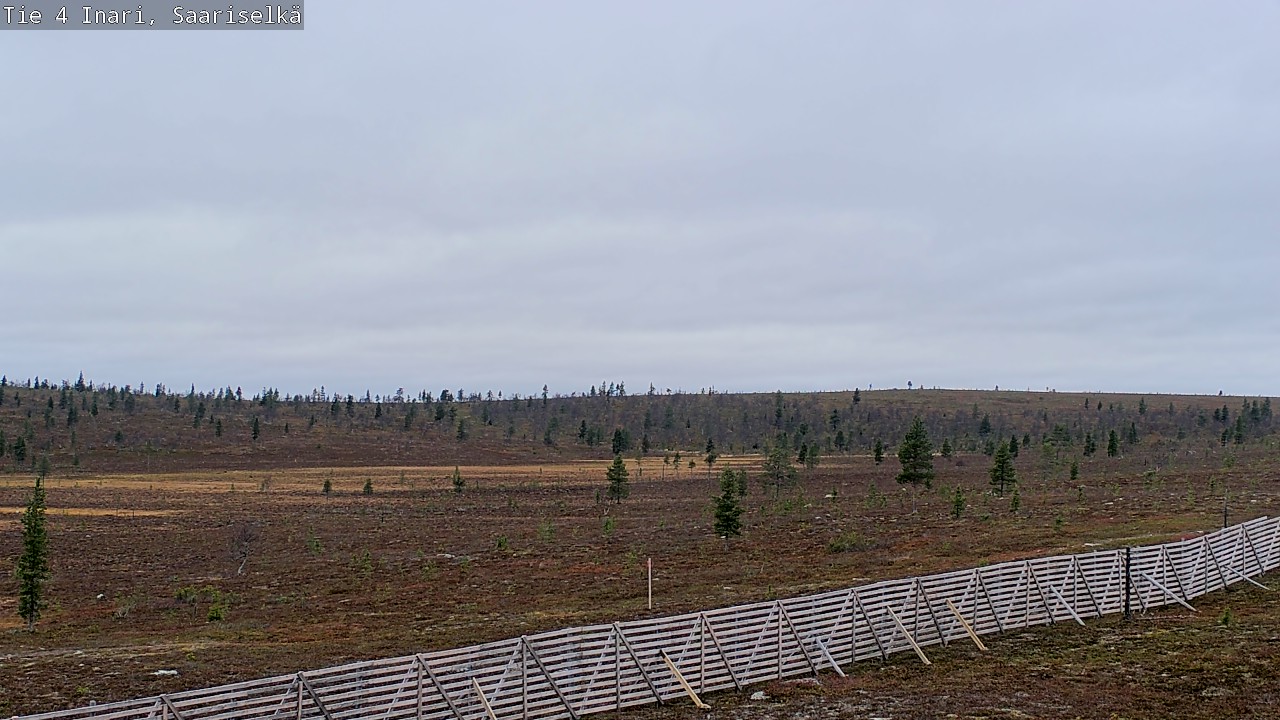 Kelikamerat Kuva Tie 4 Inari, Saariselkä, Kaunispää, Inari, Lappi