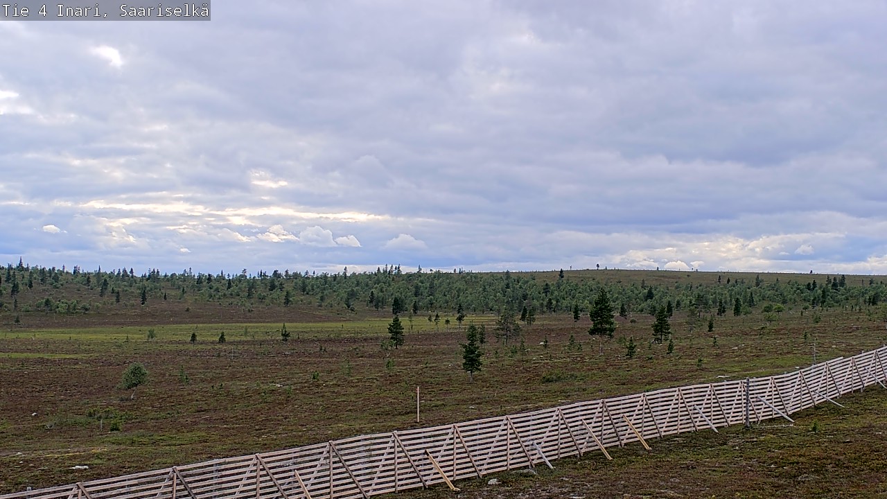Kelikamerat Kuva Tie 4 Inari, Saariselkä, Kaunispää, Inari, Lappi