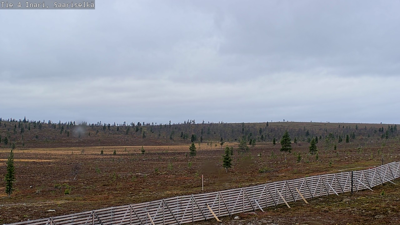 Kelikamerat Kuva Tie 4 Inari, Saariselkä, Kaunispää, Inari, Lappi