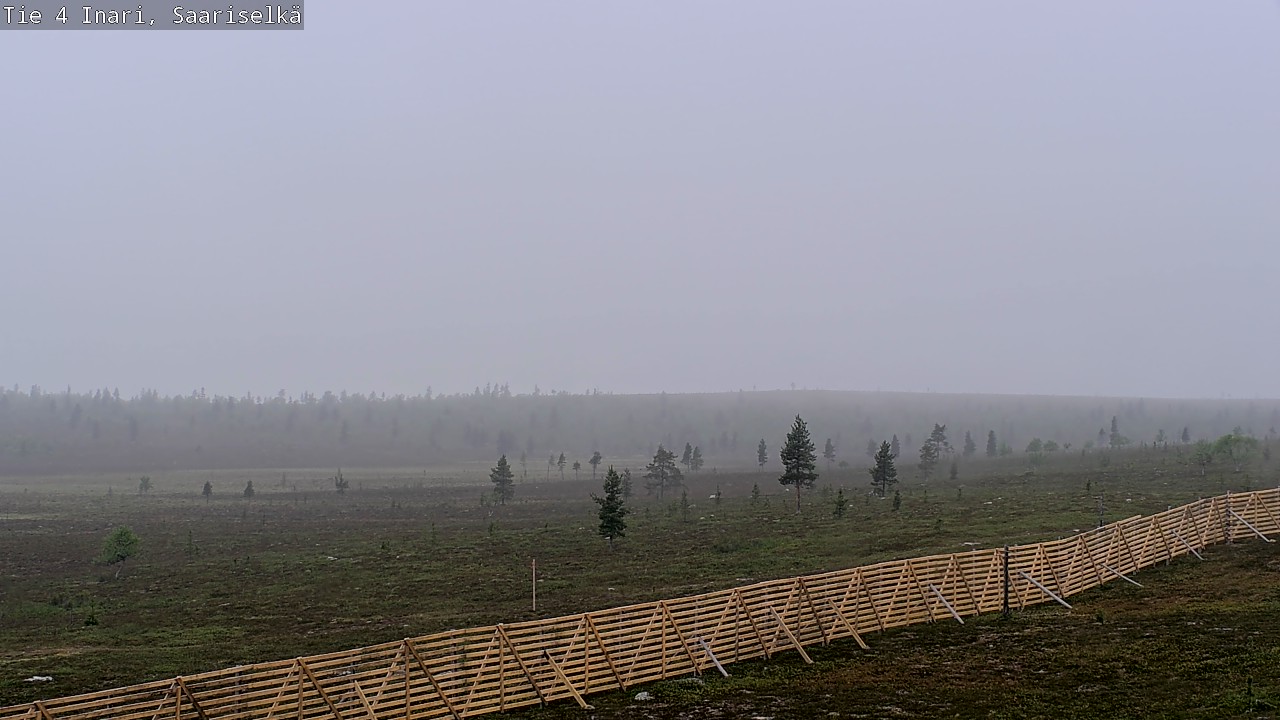 Kelikamerat Kuva Tie 4 Inari, Saariselkä, Kaunispää, Inari, Lappi
