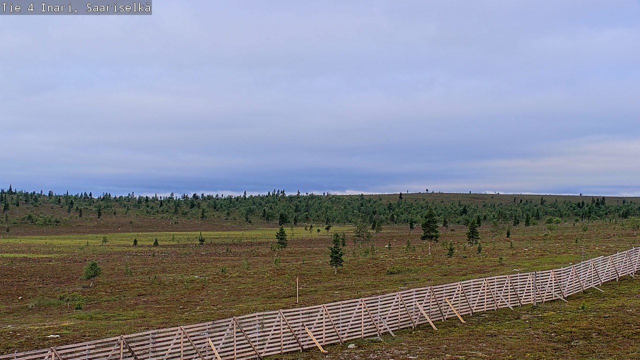 Kelikamerat Kuva Tie 4 Inari, Saariselkä, Kaunispää, Inari, Lappi