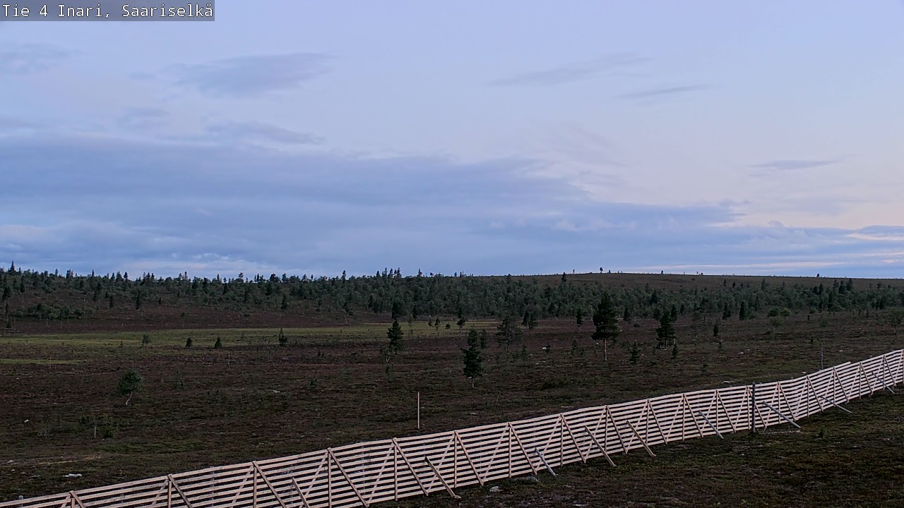 Kelikamerat Kuva Tie 4 Inari, Saariselkä, Kaunispää, Inari, Lappi
