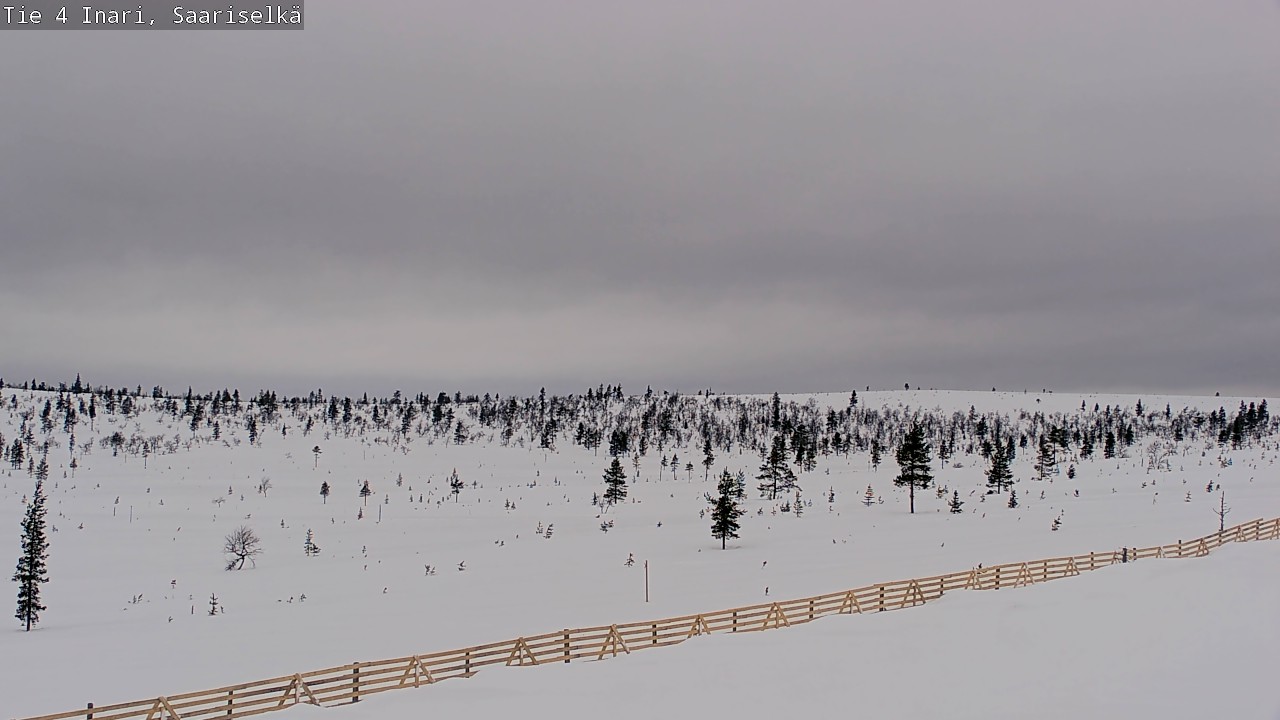 Kelikamerat Kuva Tie 4 Inari, Saariselkä, Kaunispää, Inari, Lappi