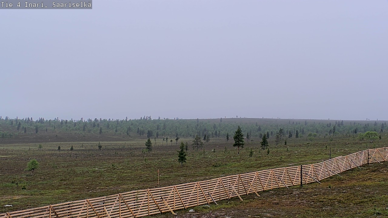 Kelikamerat Kuva Tie 4 Inari, Saariselkä, Kaunispää, Inari, Lappi