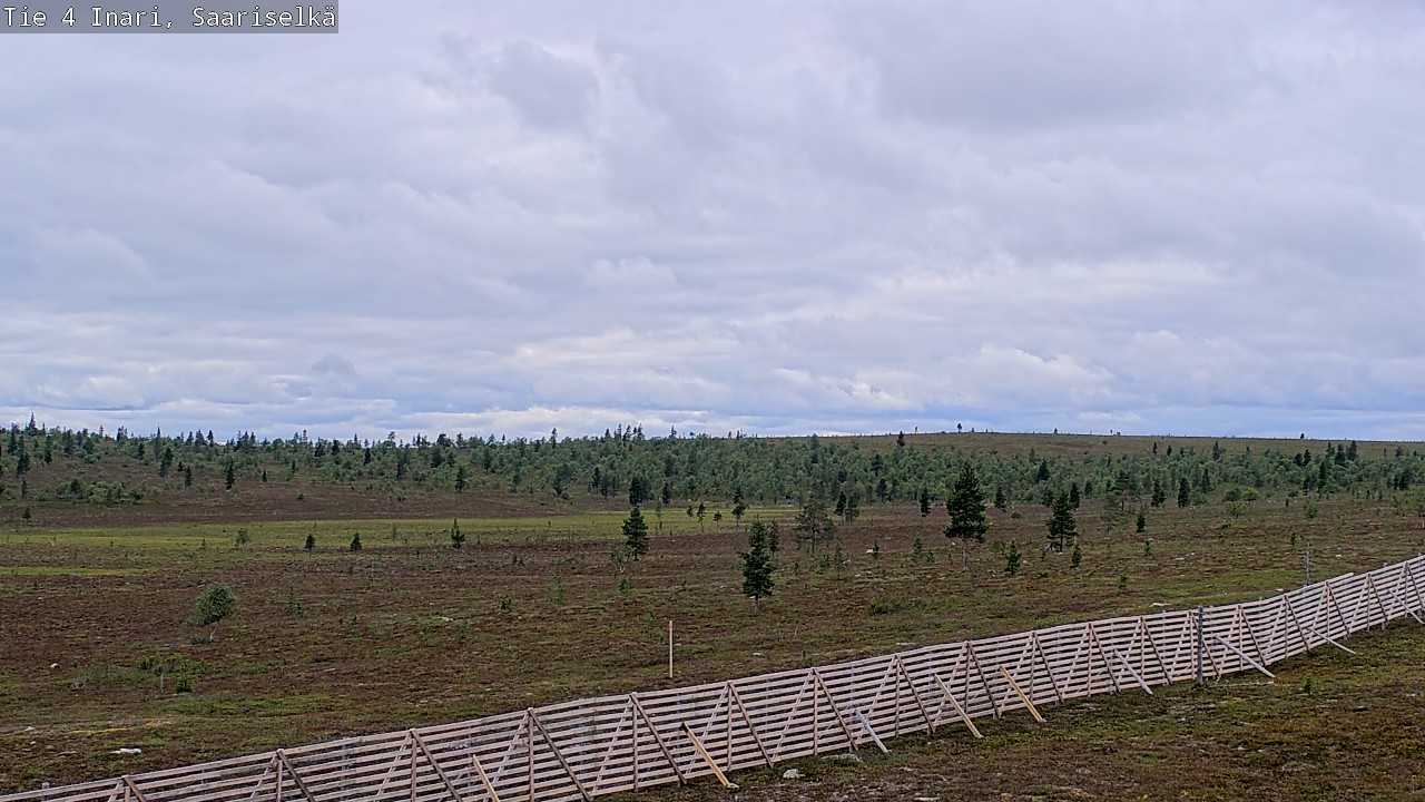 Kelikamerat Kuva Tie 4 Inari, Saariselkä, Kaunispää, Inari, Lappi