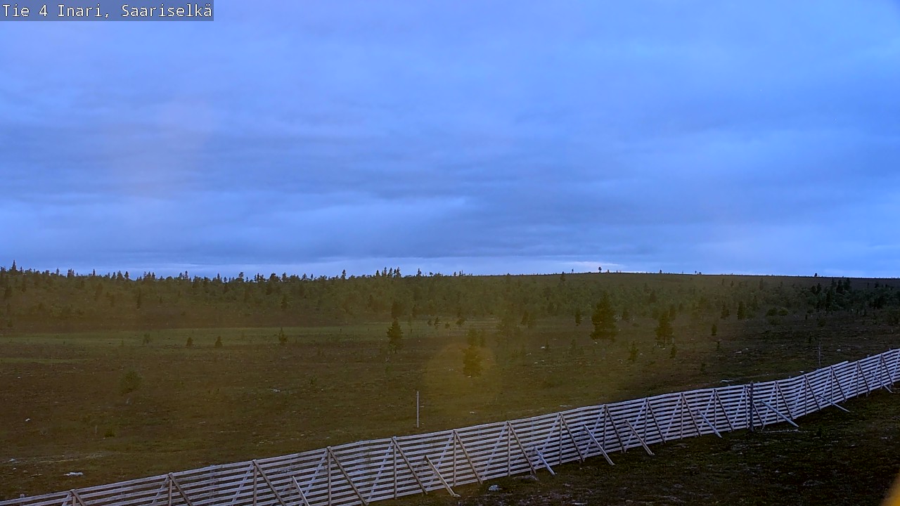 Kelikamerat Kuva Tie 4 Inari, Saariselkä, Kaunispää, Inari, Lappi