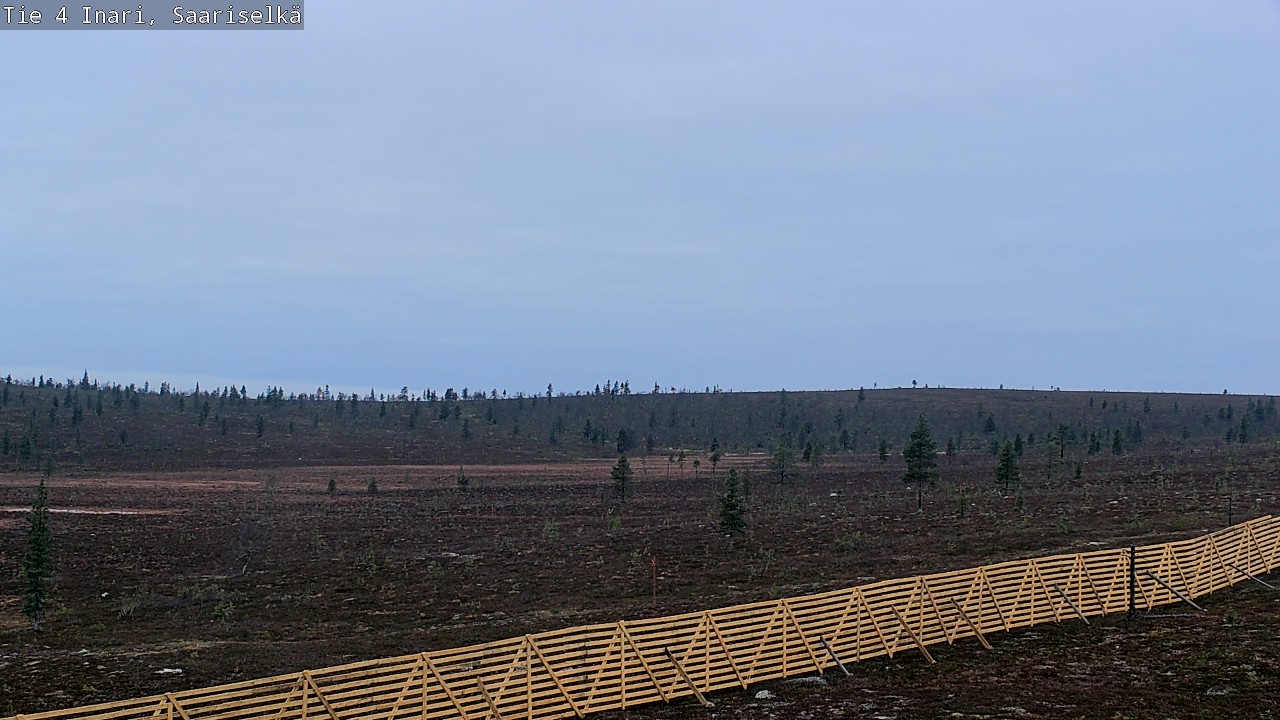 Kelikamerat Kuva Tie 4 Inari, Saariselkä, Kaunispää, Inari, Lappi