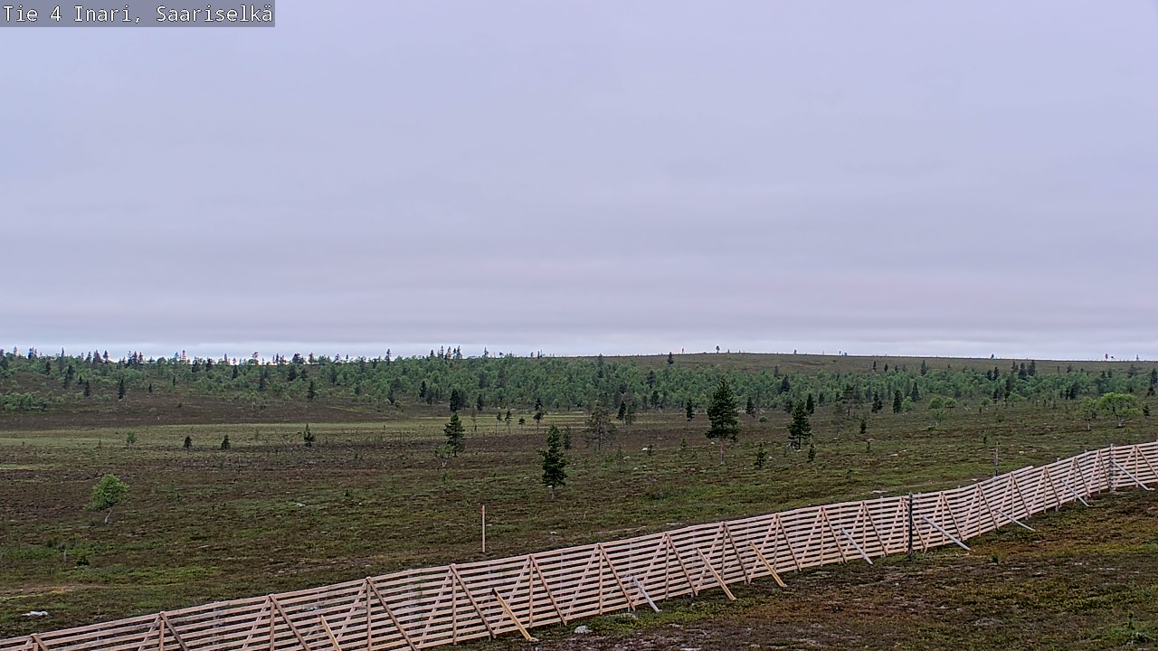 Kelikamerat Kuva Tie 4 Inari, Saariselkä, Kaunispää, Inari, Lappi