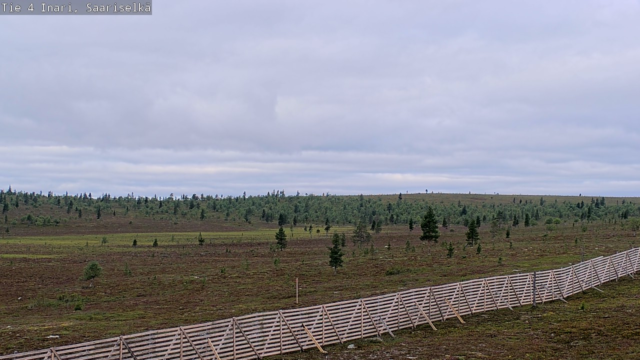 Kelikamerat Kuva Tie 4 Inari, Saariselkä, Kaunispää, Inari, Lappi