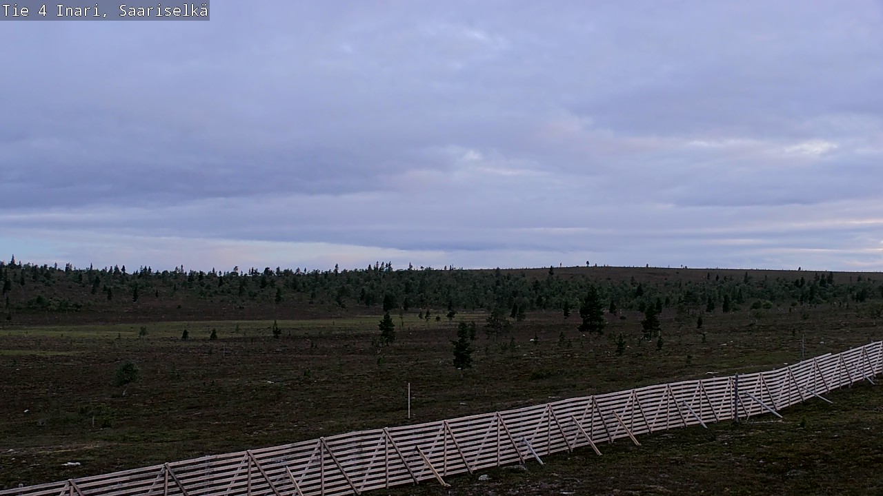 Kelikamerat Kuva Tie 4 Inari, Saariselkä, Kaunispää, Inari, Lappi