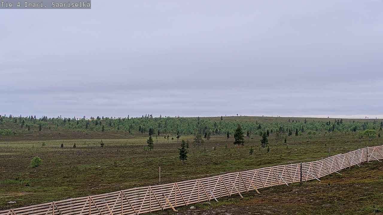 Kelikamerat Kuva Tie 4 Inari, Saariselkä, Kaunispää, Inari, Lappi