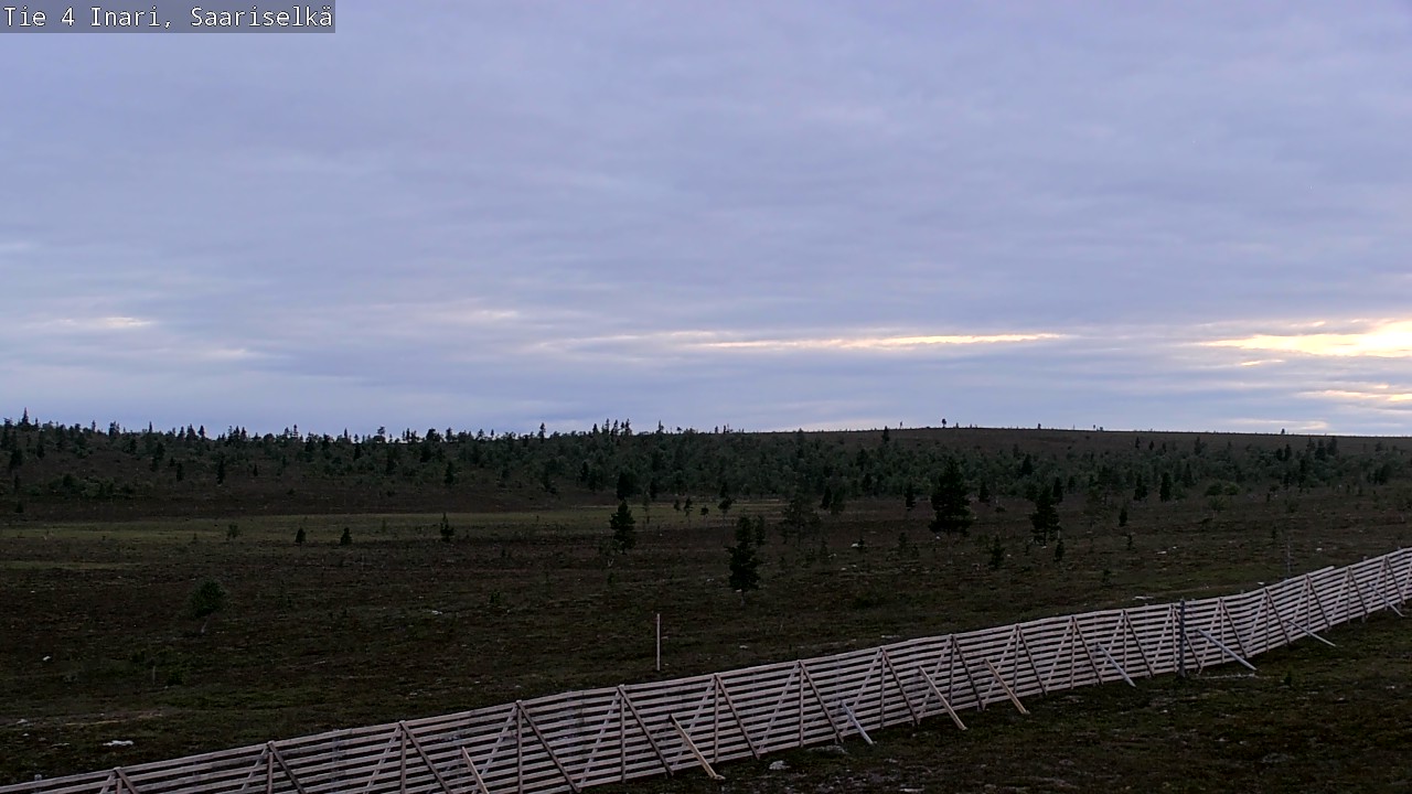 Kelikamerat Kuva Tie 4 Inari, Saariselkä, Kaunispää, Inari, Lappi