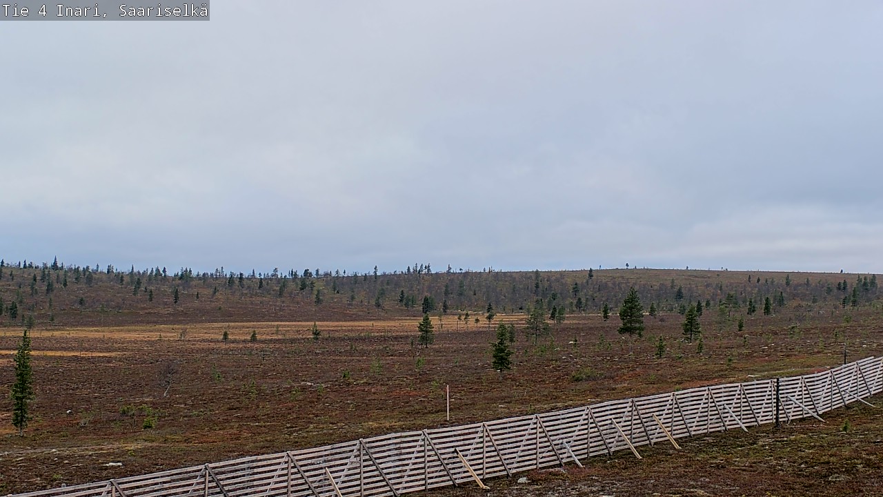 Kelikamerat Kuva Tie 4 Inari, Saariselkä, Kaunispää, Inari, Lappi