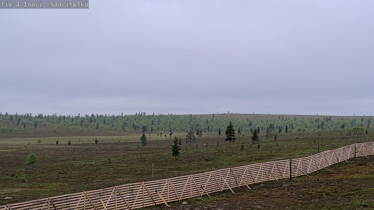 Kelikamerat Kuva Tie 4 Inari, Saariselkä, Kaunispää, Inari, Lappi