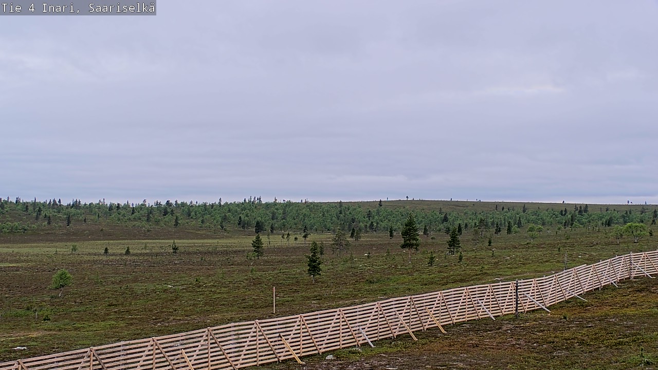 Kelikamerat Kuva Tie 4 Inari, Saariselkä, Kaunispää, Inari, Lappi