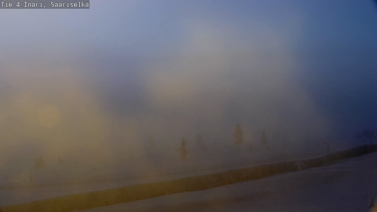 Kelikamerat Kuva Tie 4 Inari, Saariselkä, Kaunispää, Inari, Lappi