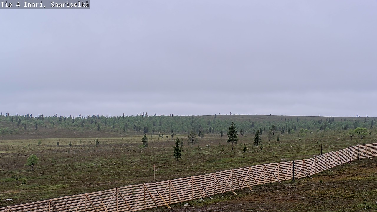 Kelikamerat Kuva Tie 4 Inari, Saariselkä, Kaunispää, Inari, Lappi