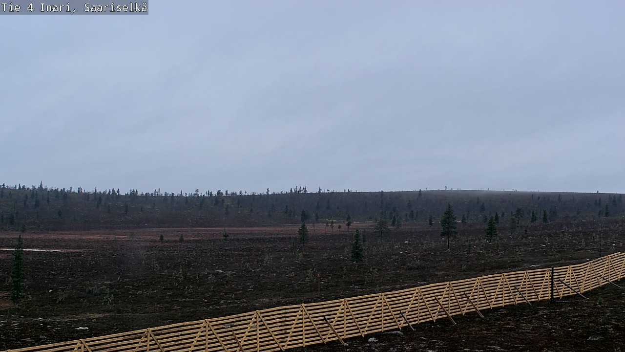 Kelikamerat Kuva Tie 4 Inari, Saariselkä, Kaunispää, Inari, Lappi