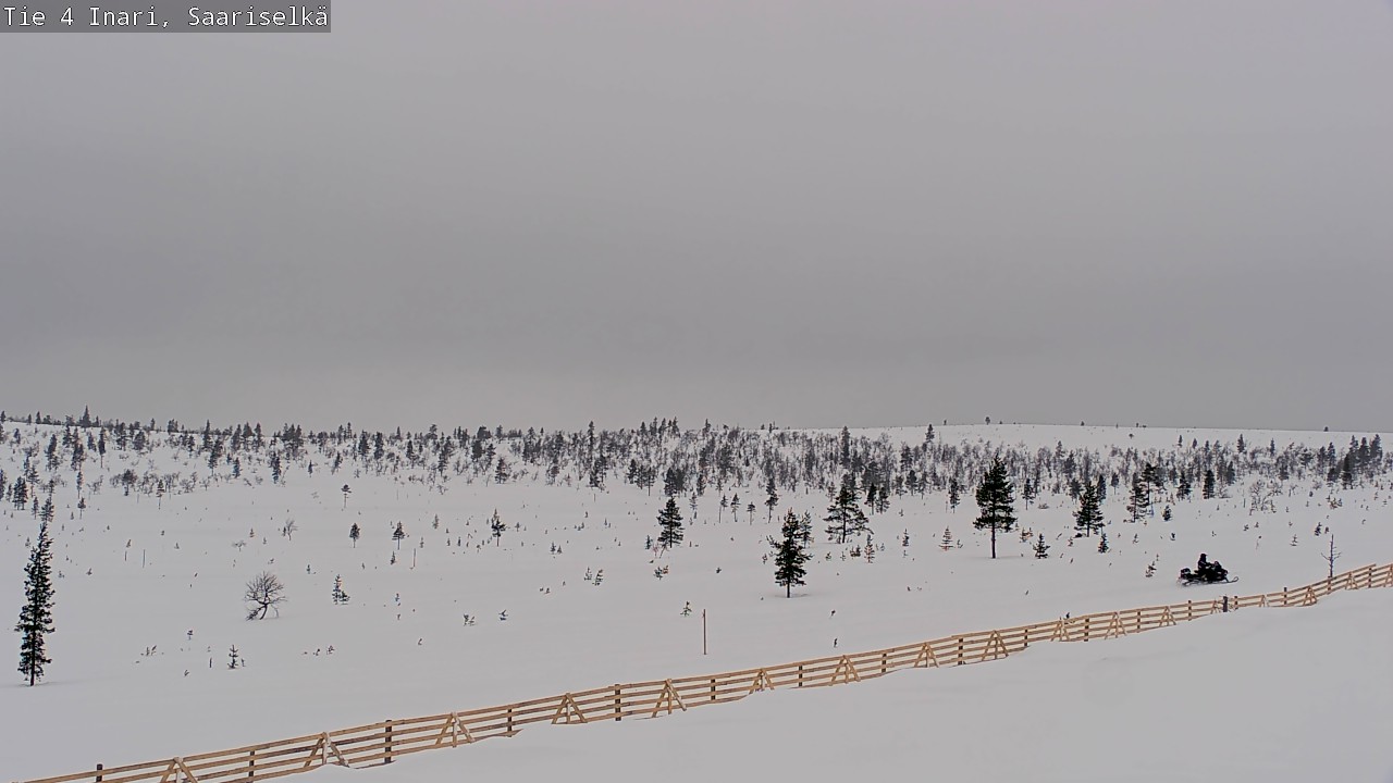 Kelikamerat Kuva Tie 4 Inari, Saariselkä, Kaunispää, Inari, Lappi