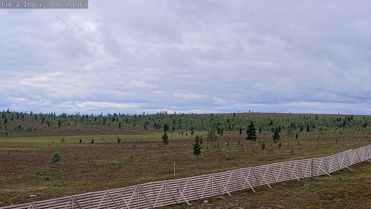 Kelikamerat Kuva Tie 4 Inari, Saariselkä, Kaunispää, Inari, Lappi
