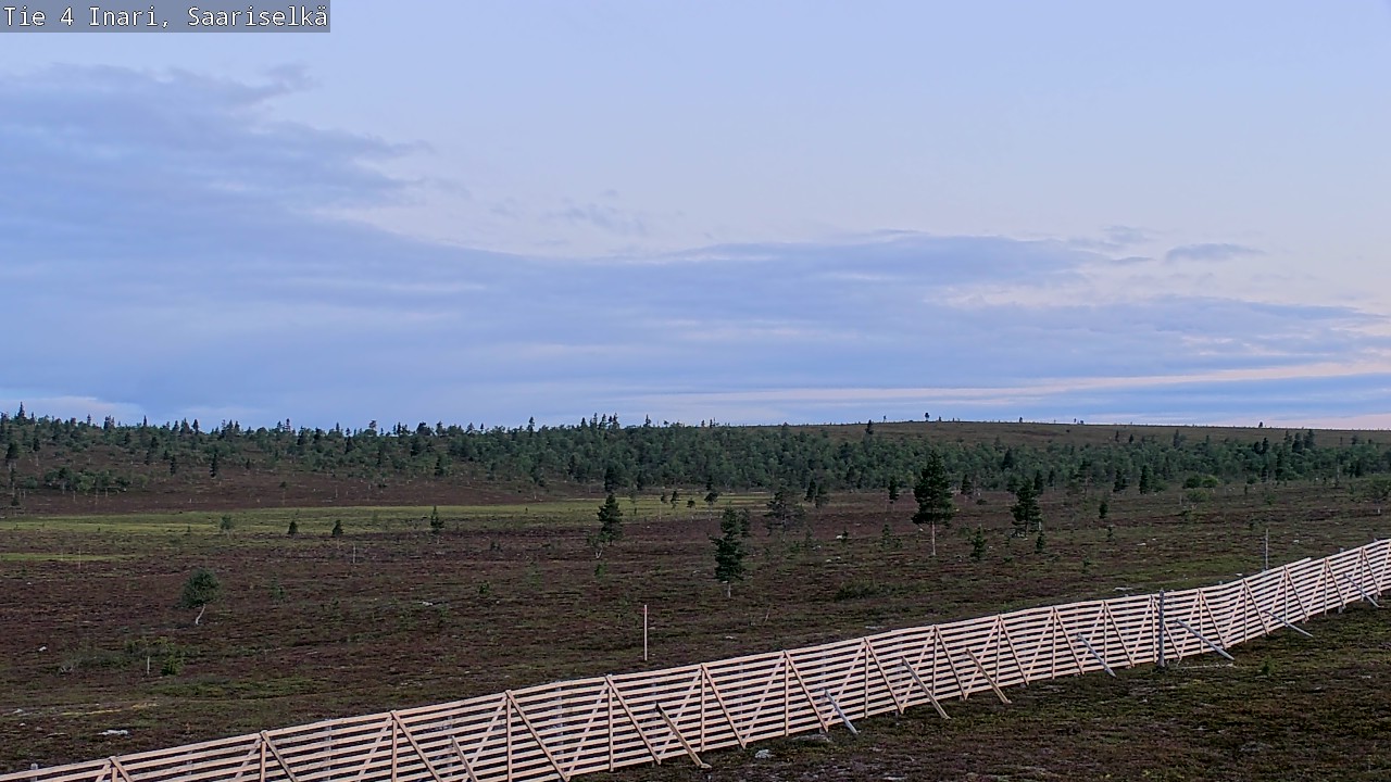 Kelikamerat Kuva Tie 4 Inari, Saariselkä, Kaunispää, Inari, Lappi