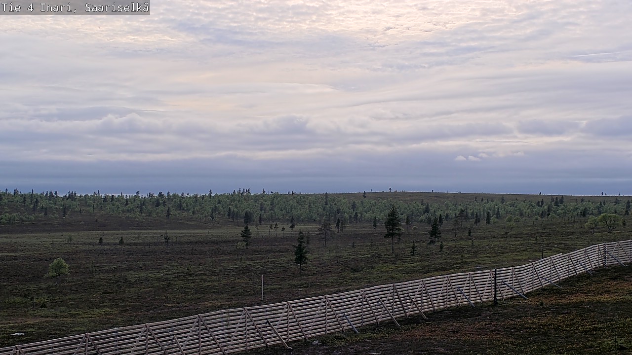 Kelikamerat Kuva Tie 4 Inari, Saariselkä, Kaunispää, Inari, Lappi