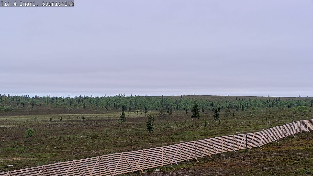 Kelikamerat Kuva Tie 4 Inari, Saariselkä, Kaunispää, Inari, Lappi