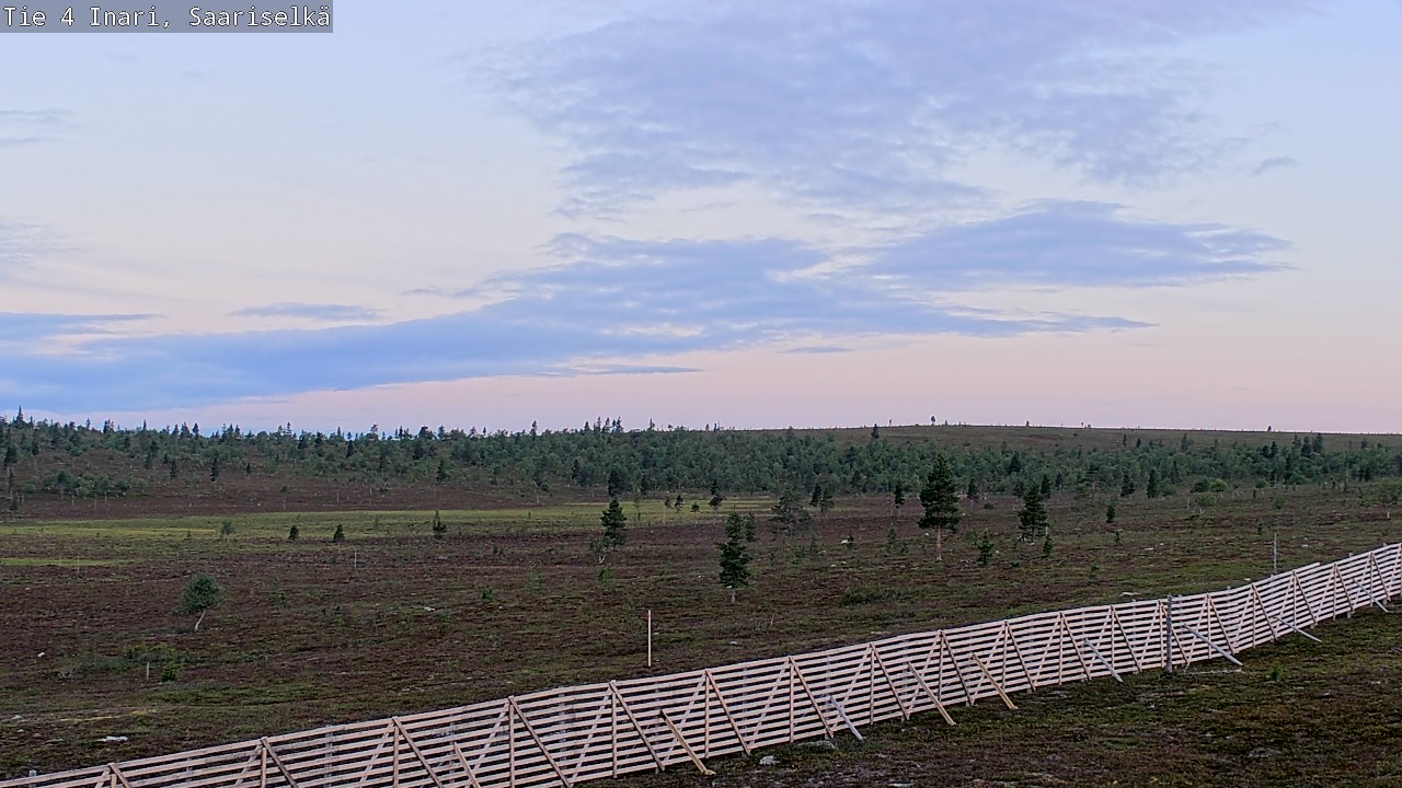 Kelikamerat Kuva Tie 4 Inari, Saariselkä, Kaunispää, Inari, Lappi