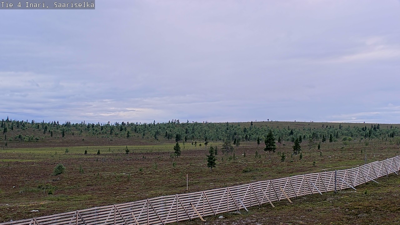 Kelikamerat Kuva Tie 4 Inari, Saariselkä, Kaunispää, Inari, Lappi