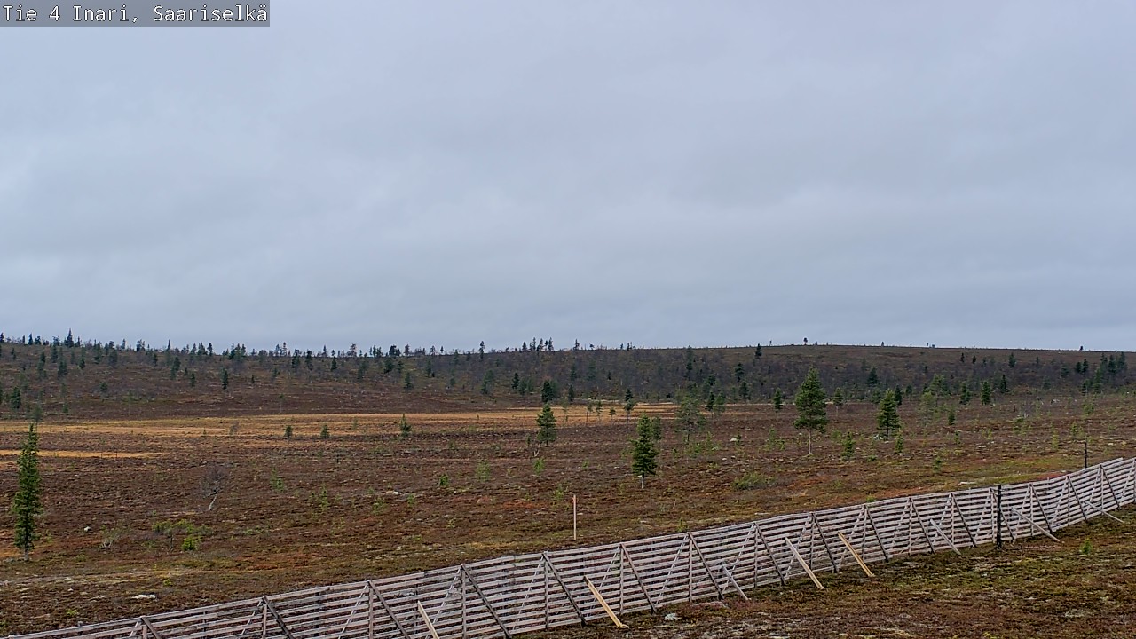Kelikamerat Kuva Tie 4 Inari, Saariselkä, Kaunispää, Inari, Lappi