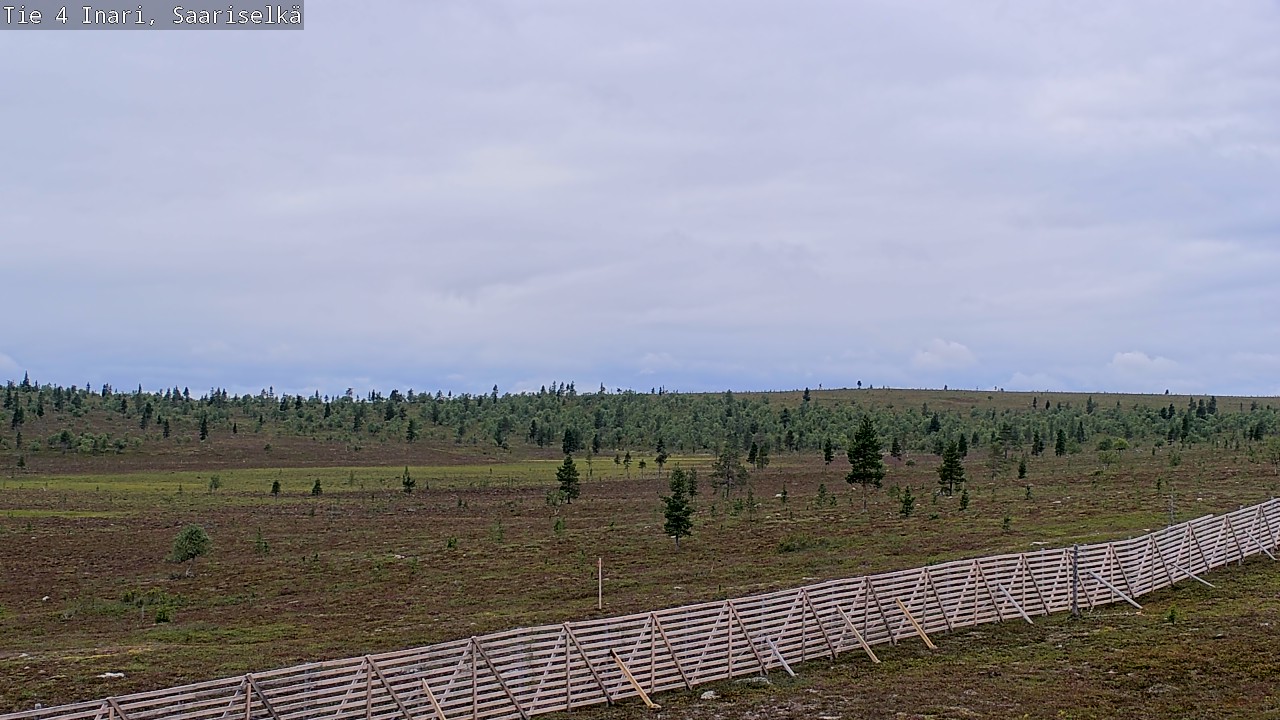 Kelikamerat Kuva Tie 4 Inari, Saariselkä, Kaunispää, Inari, Lappi