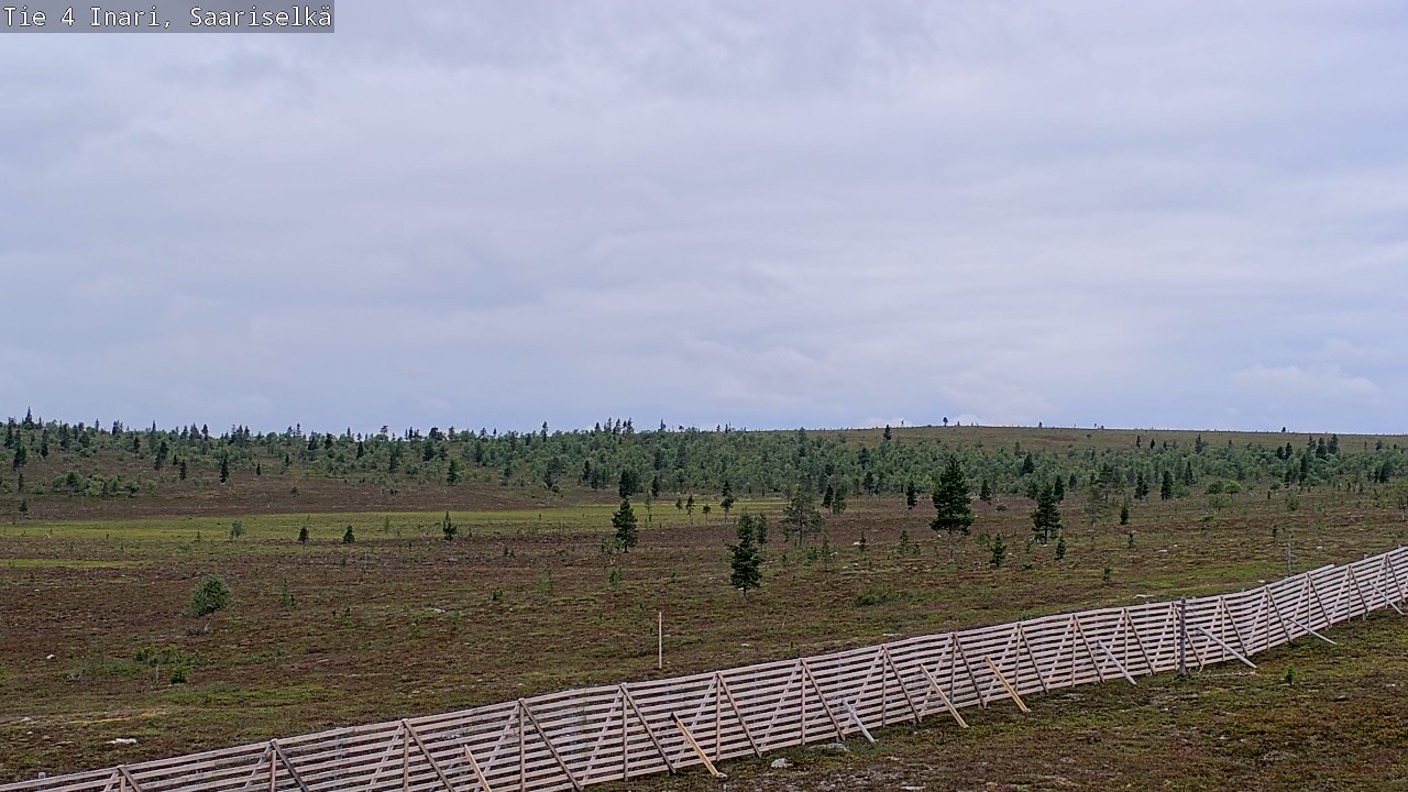 Kelikamerat Kuva Tie 4 Inari, Saariselkä, Kaunispää, Inari, Lappi