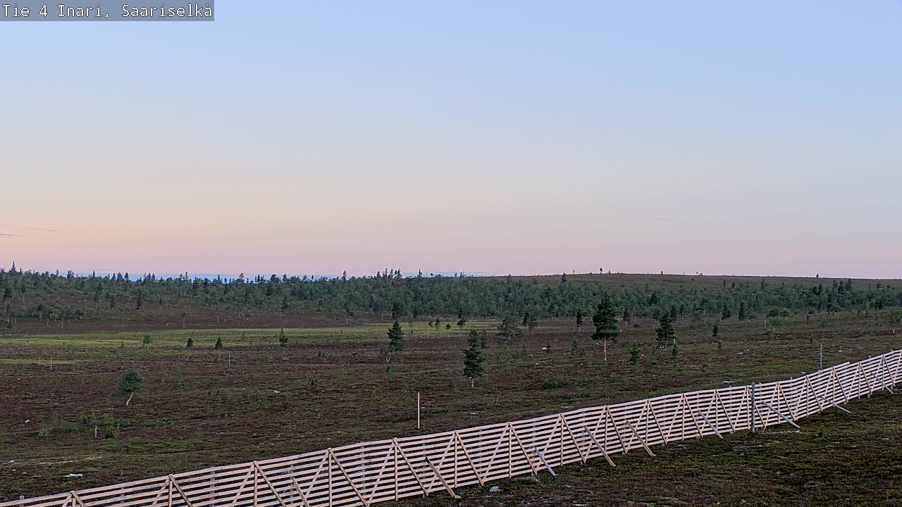 Kelikamerat Kuva Tie 4 Inari, Saariselkä, Kaunispää, Inari, Lappi