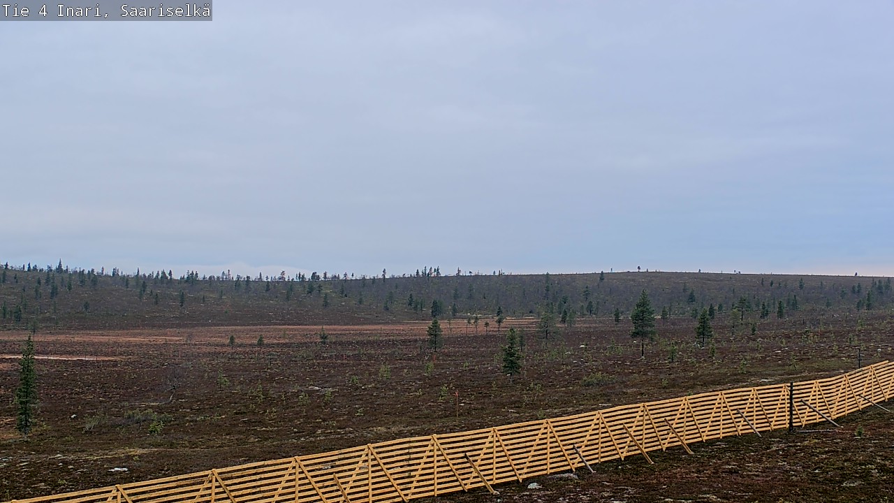 Kelikamerat Kuva Tie 4 Inari, Saariselkä, Kaunispää, Inari, Lappi