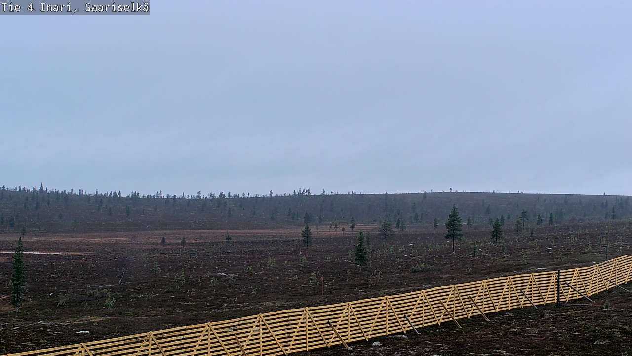 Kelikamerat Kuva Tie 4 Inari, Saariselkä, Kaunispää, Inari, Lappi