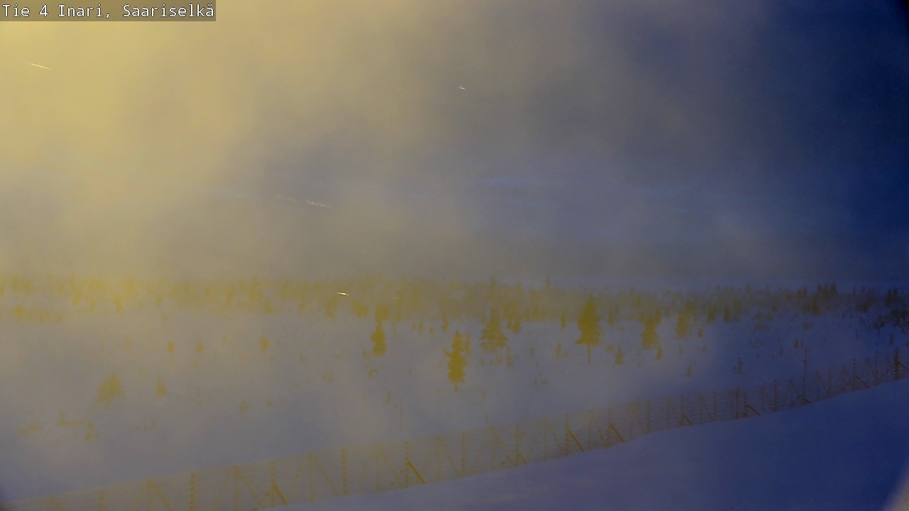 Kelikamerat Kuva Tie 4 Inari, Saariselkä, Kaunispää, Inari, Lappi