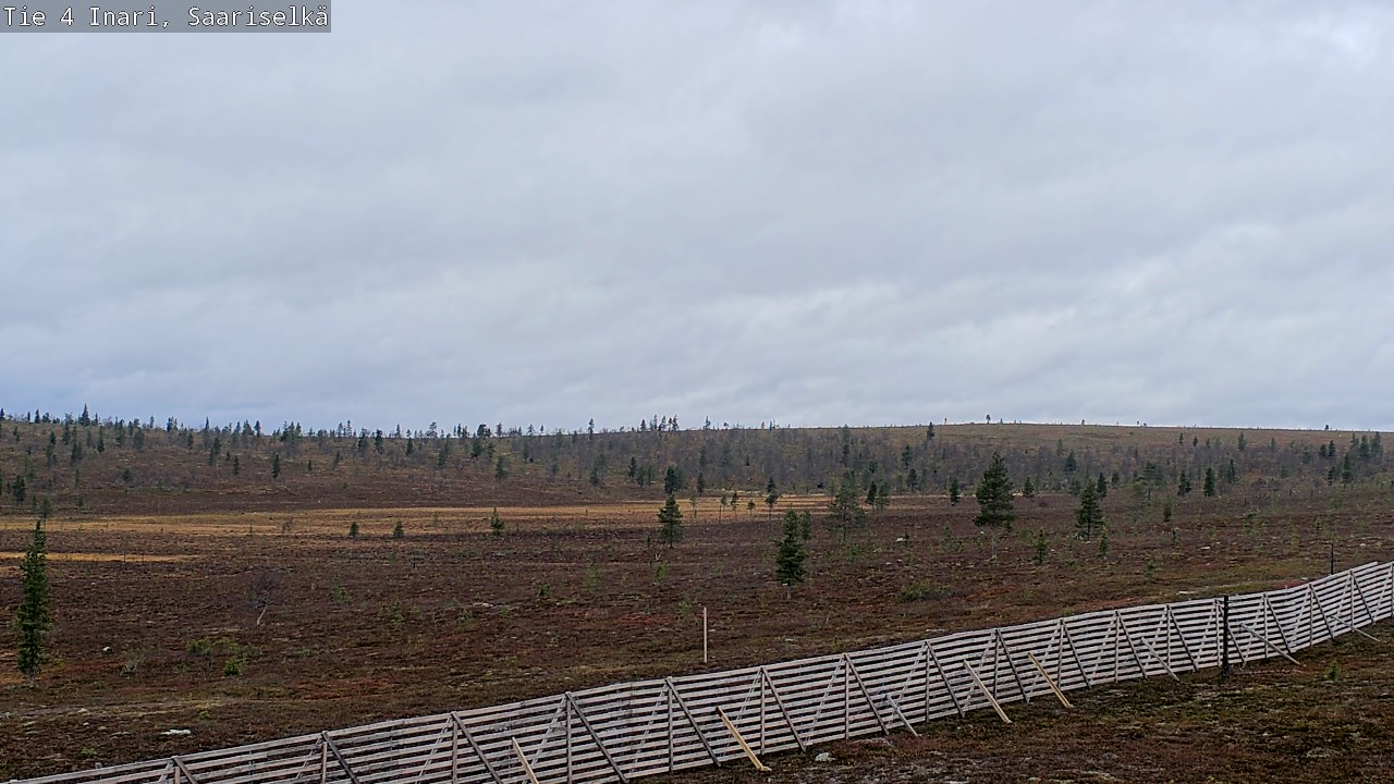Kelikamerat Kuva Tie 4 Inari, Saariselkä, Kaunispää, Inari, Lappi
